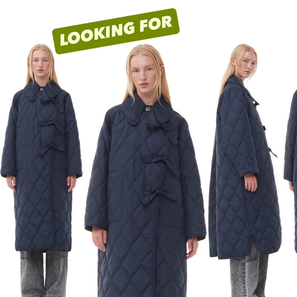 ISO Ganni Ripstop Coat